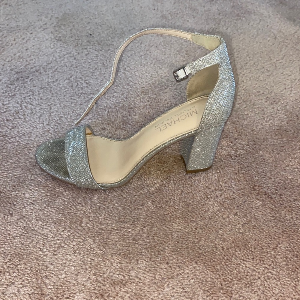Silver Diamond Heels